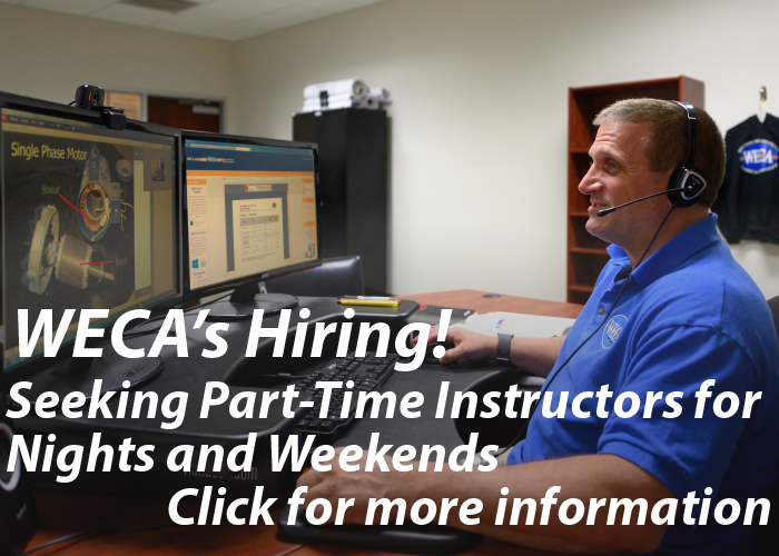 WECA Part Time Hiring